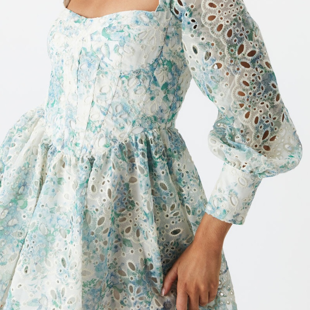 Bardot Lila Flounce Dress